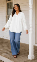 Whisper Blouse - White