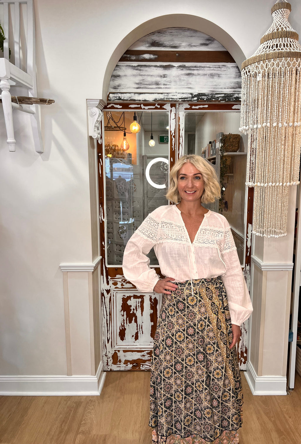 Nina Blouse White