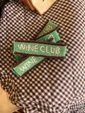 Wine Club Beaded Keyring