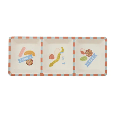 Milkbar Bamboo 3 Divided Tray