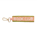 Book Club Beaded Keyring