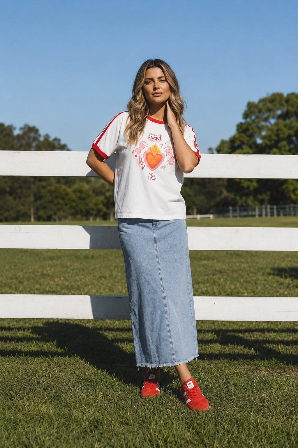 Bella Denim Skirt