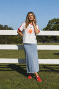 Lucky Yee Haw White Tee