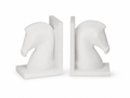 Cavallo cement horse head bookends, set of 2
