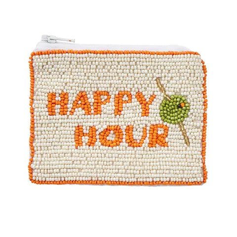 Happy Hour Beaded Purse
