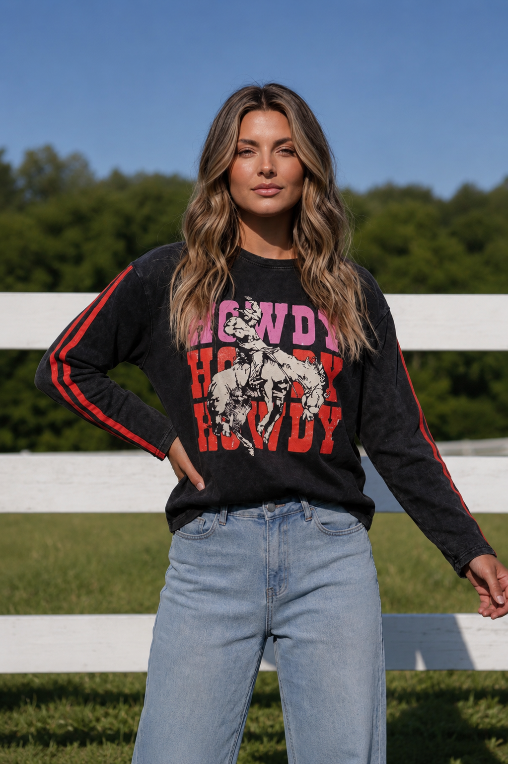 Howdy Long Sleeve Tee
