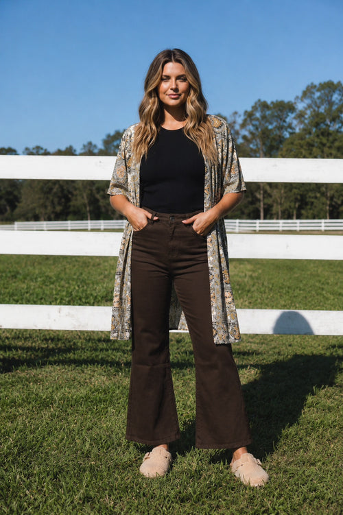 Bonnie Kimono, Moroccan-inspired boho design