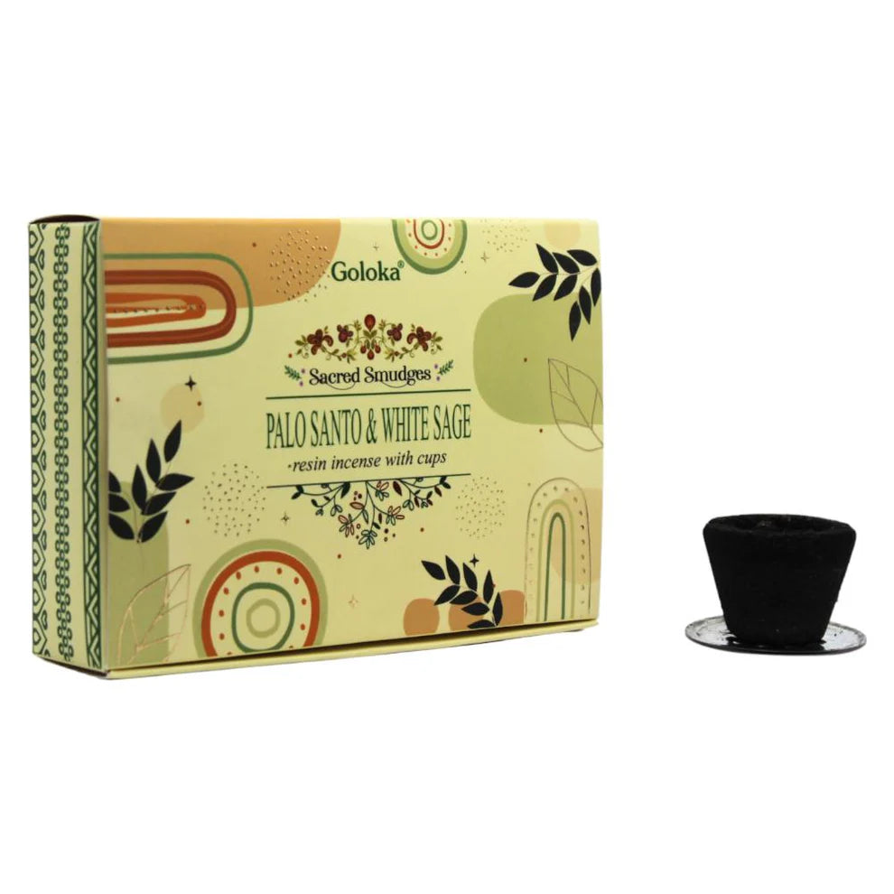 Smudge Cup Palo Santo/White Sage 6 Pack