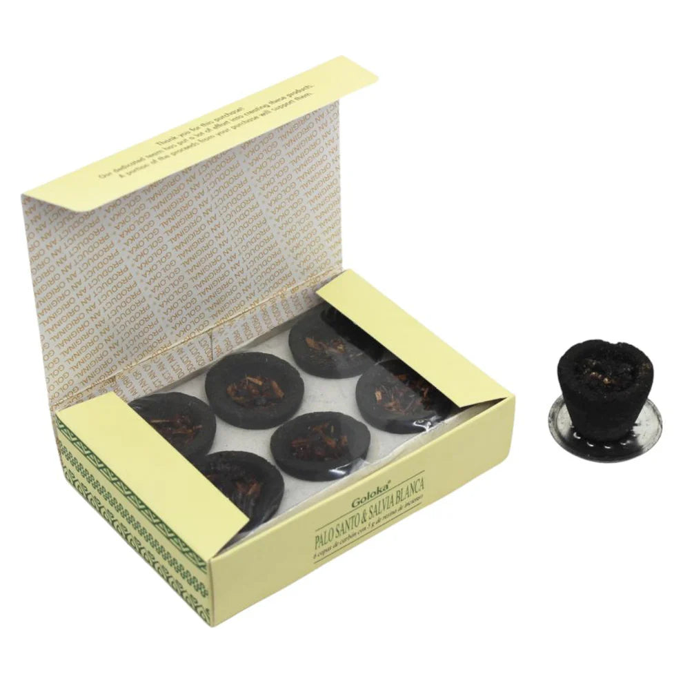 Smudge Cup Palo Santo/White Sage 6 Pack