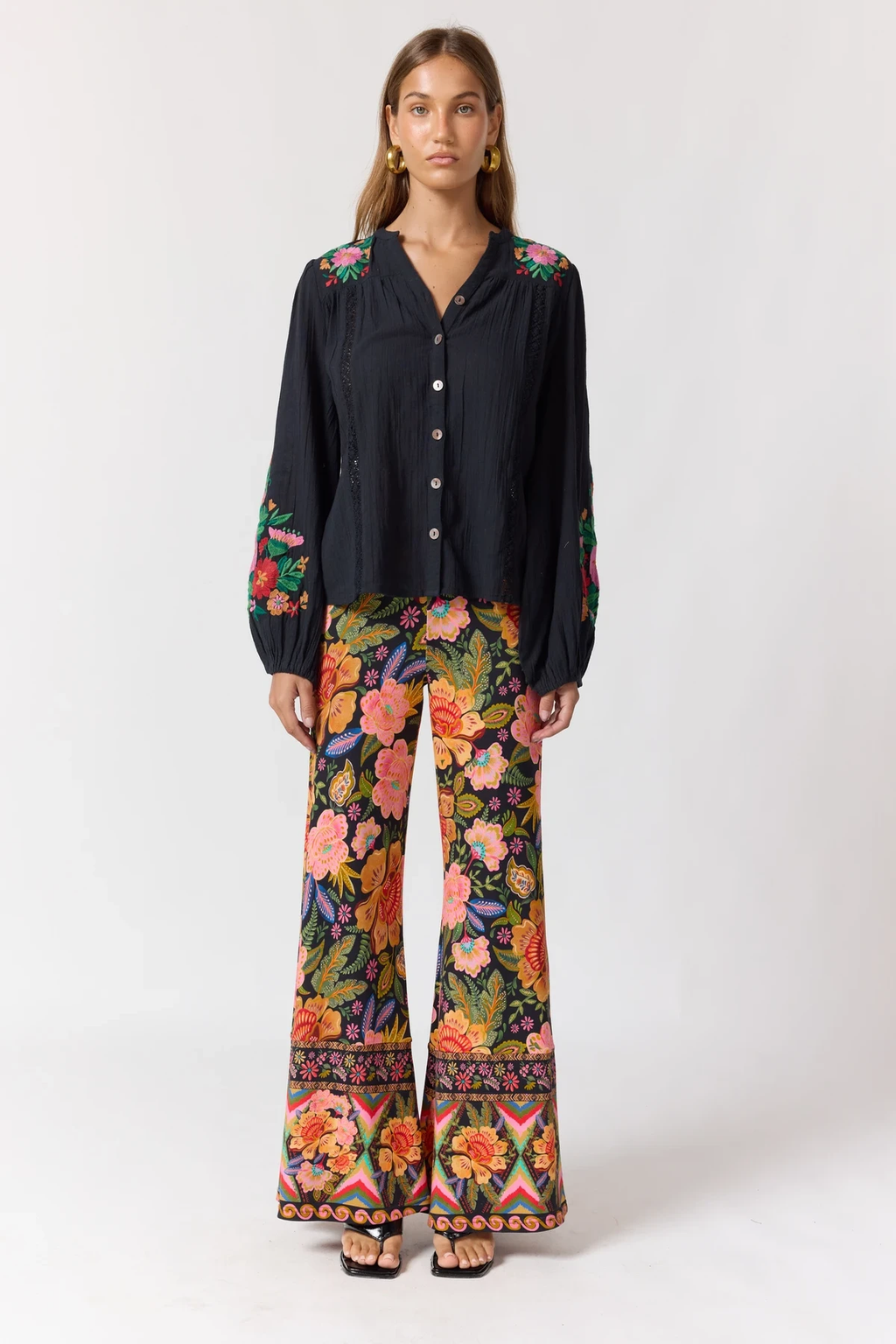 Clover Blouse - Noche
