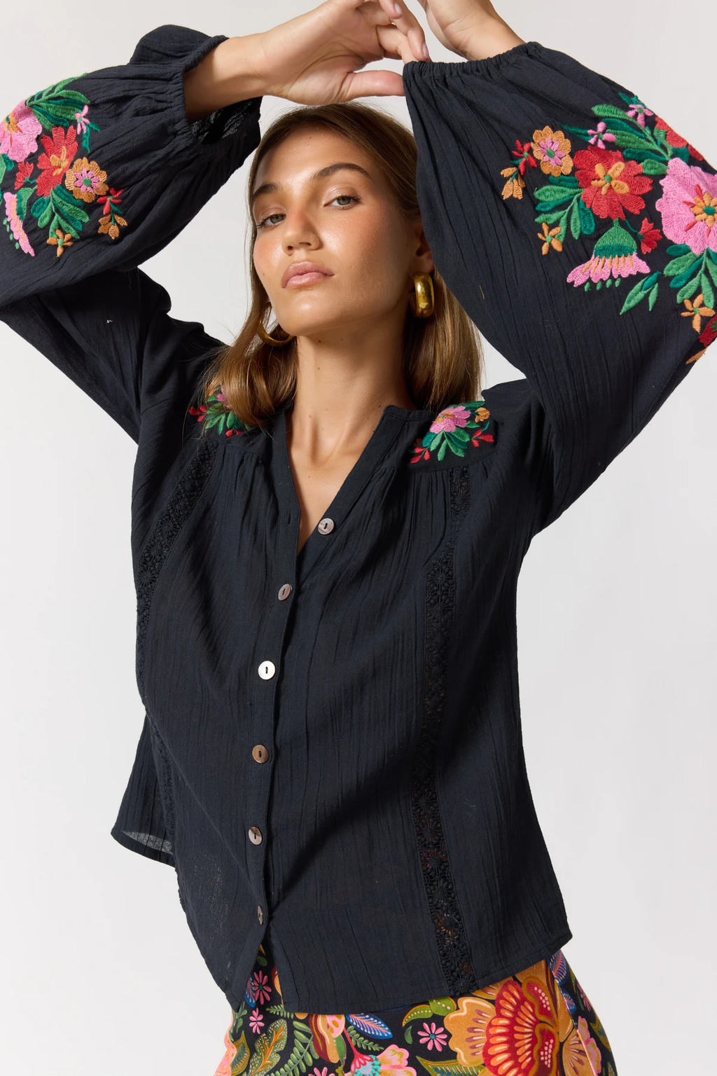 Clover Blouse - Noche