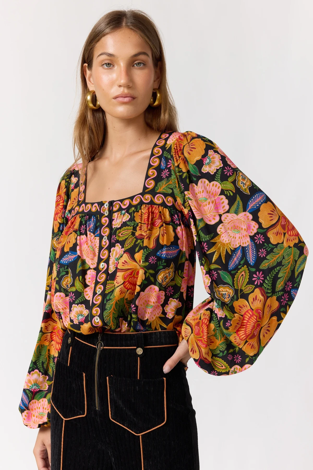 Rhiannon Blouse - Carnival