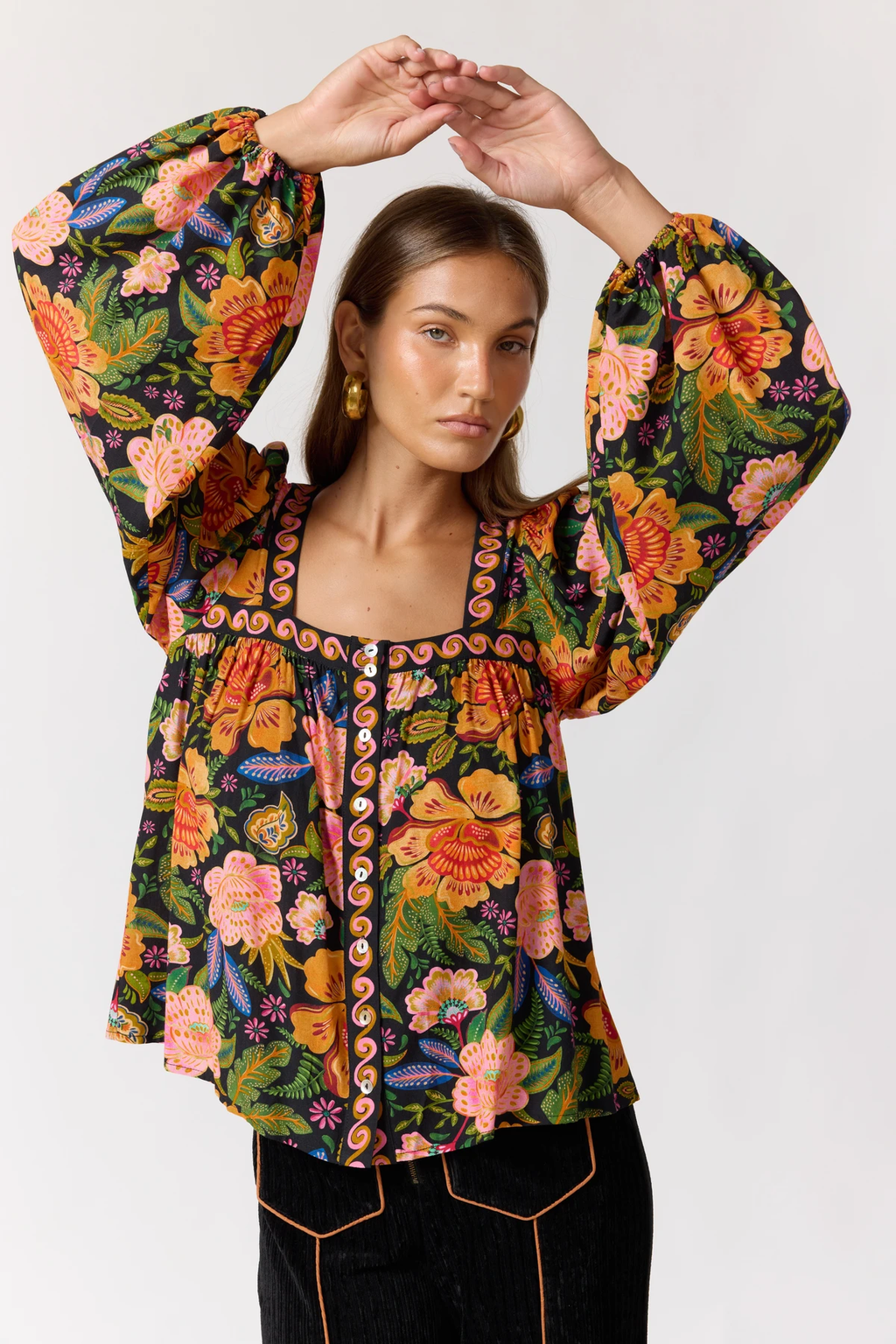 Rhiannon Blouse - Carnival