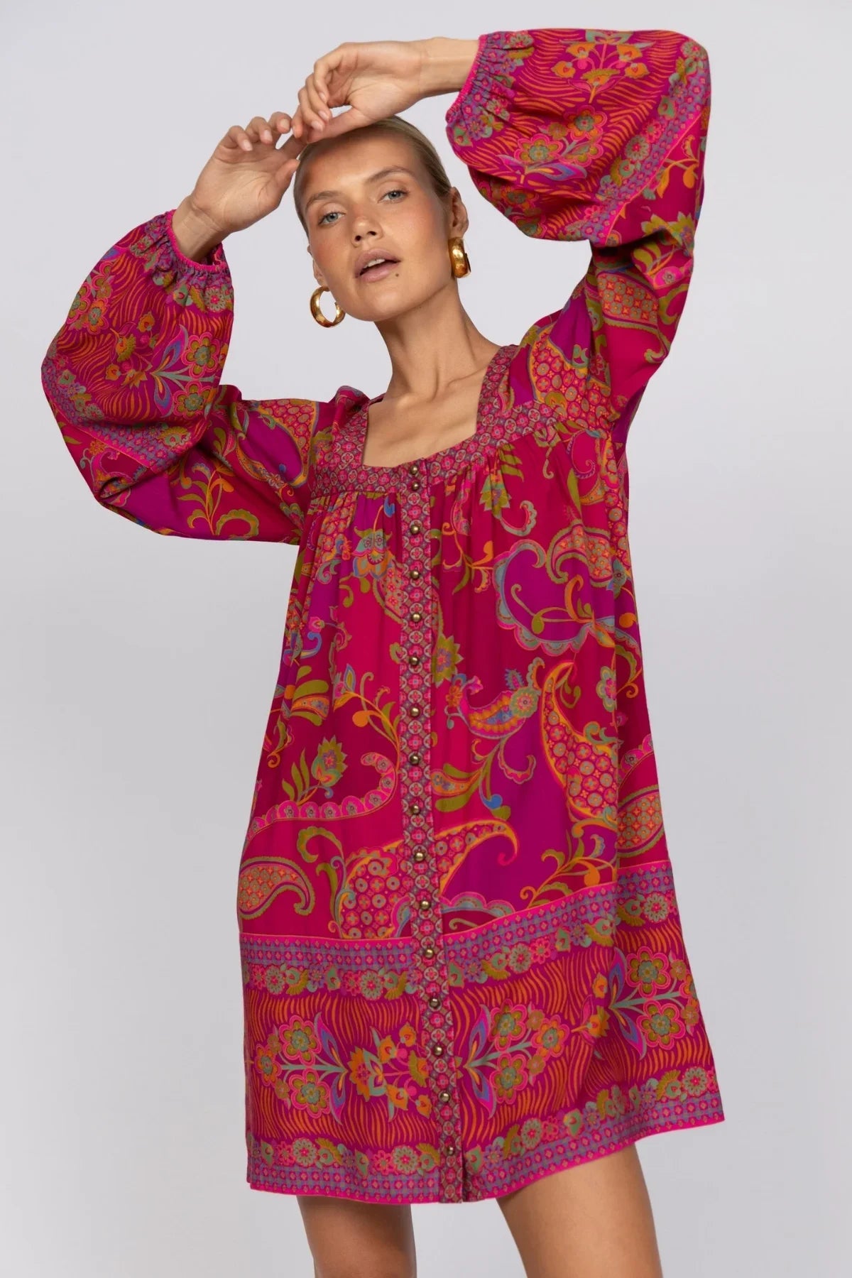 Arizona Mini Dress - Rouge