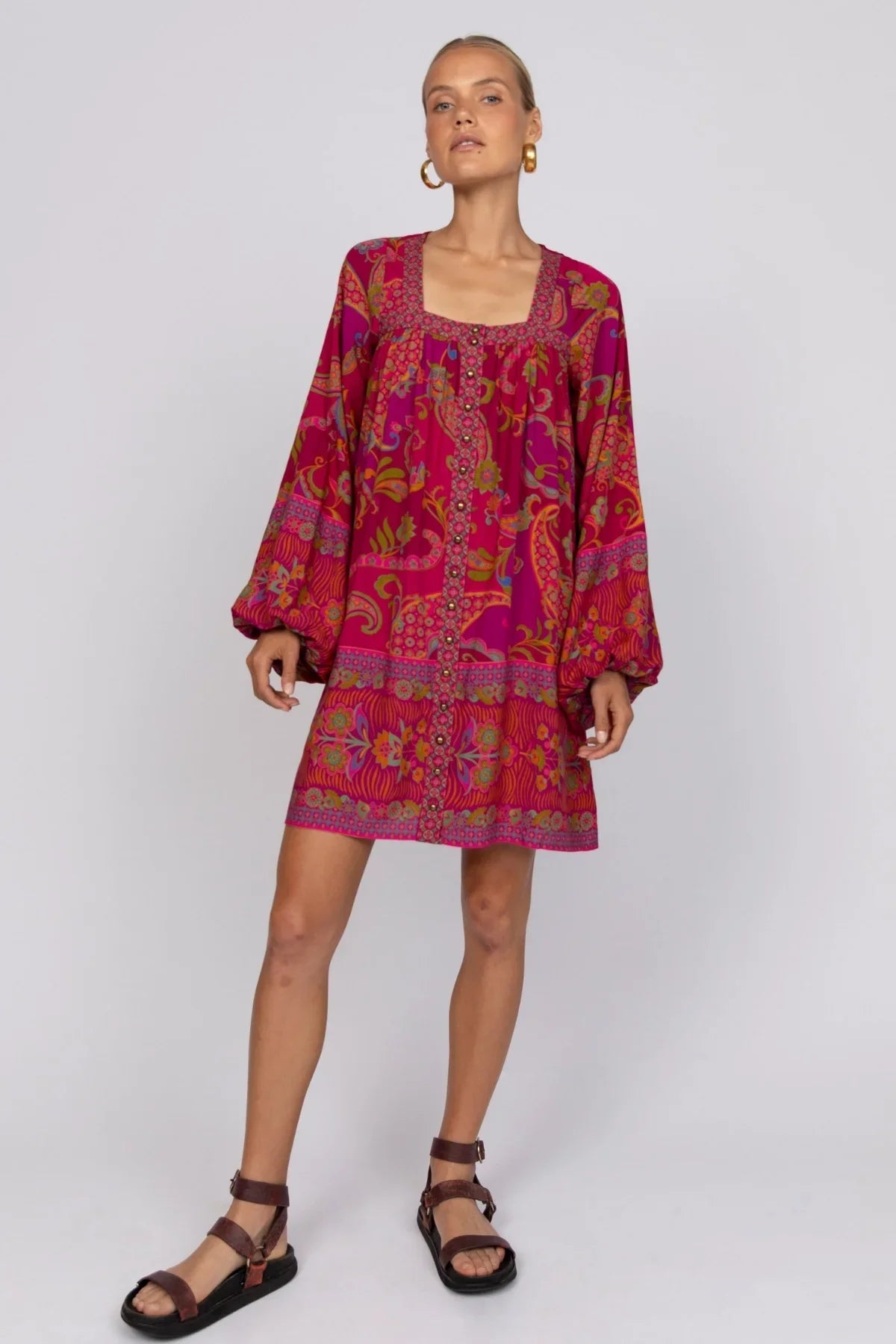 Arizona Mini Dress - Rouge
