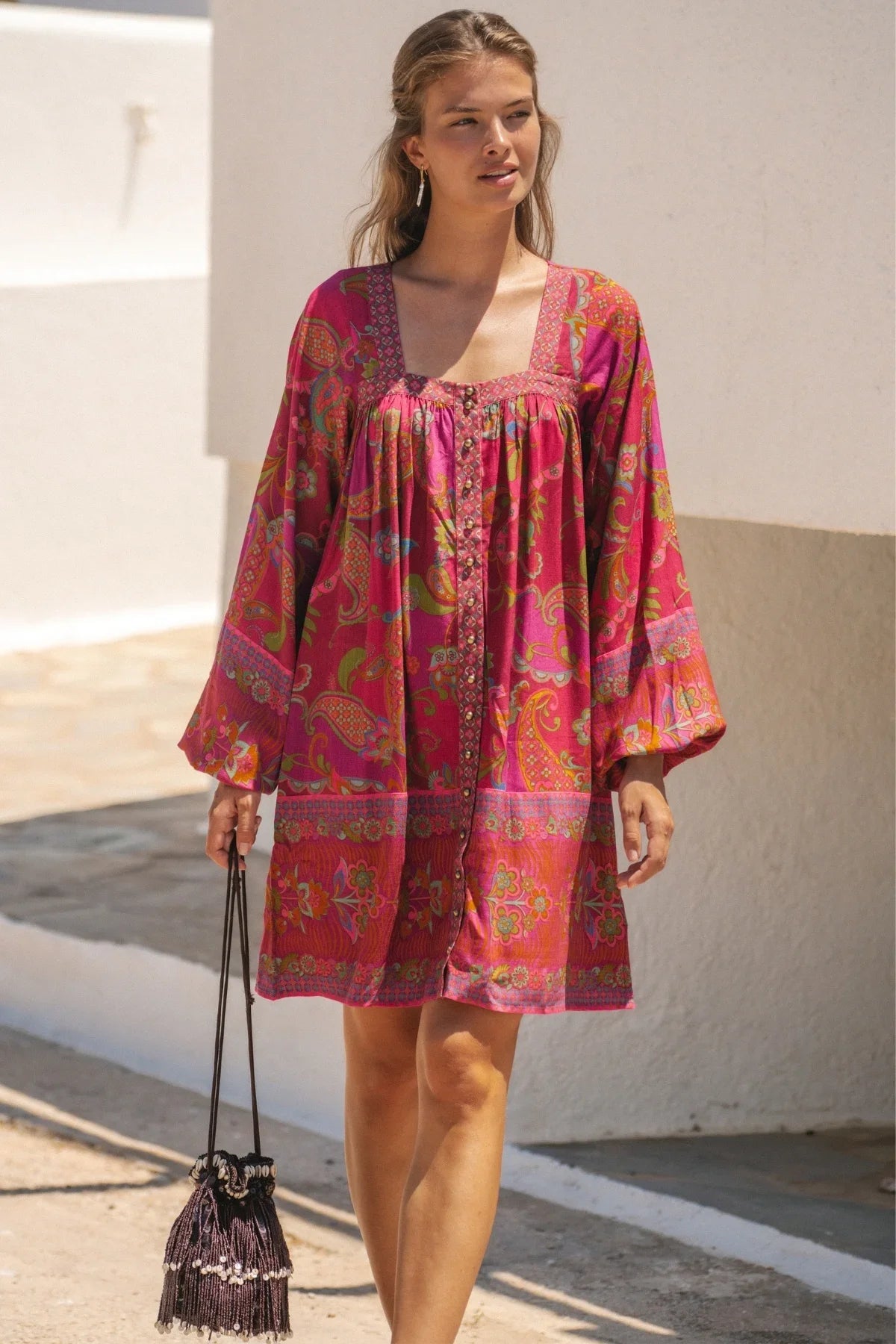 Arizona Mini Dress - Rouge