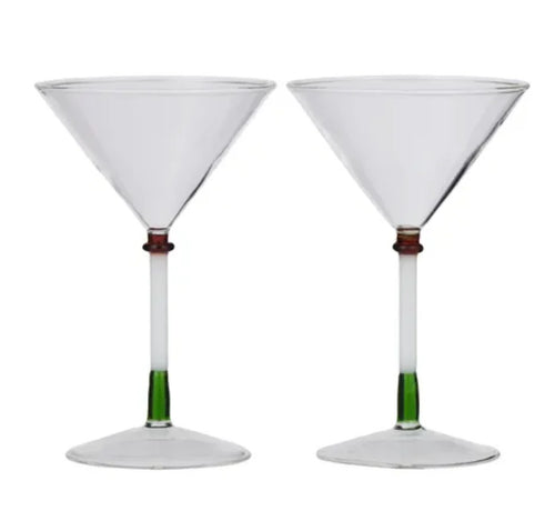 Bella cocktail glasses, set of 2, gift boxed
