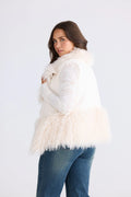 Luna Fur Vest - Beige