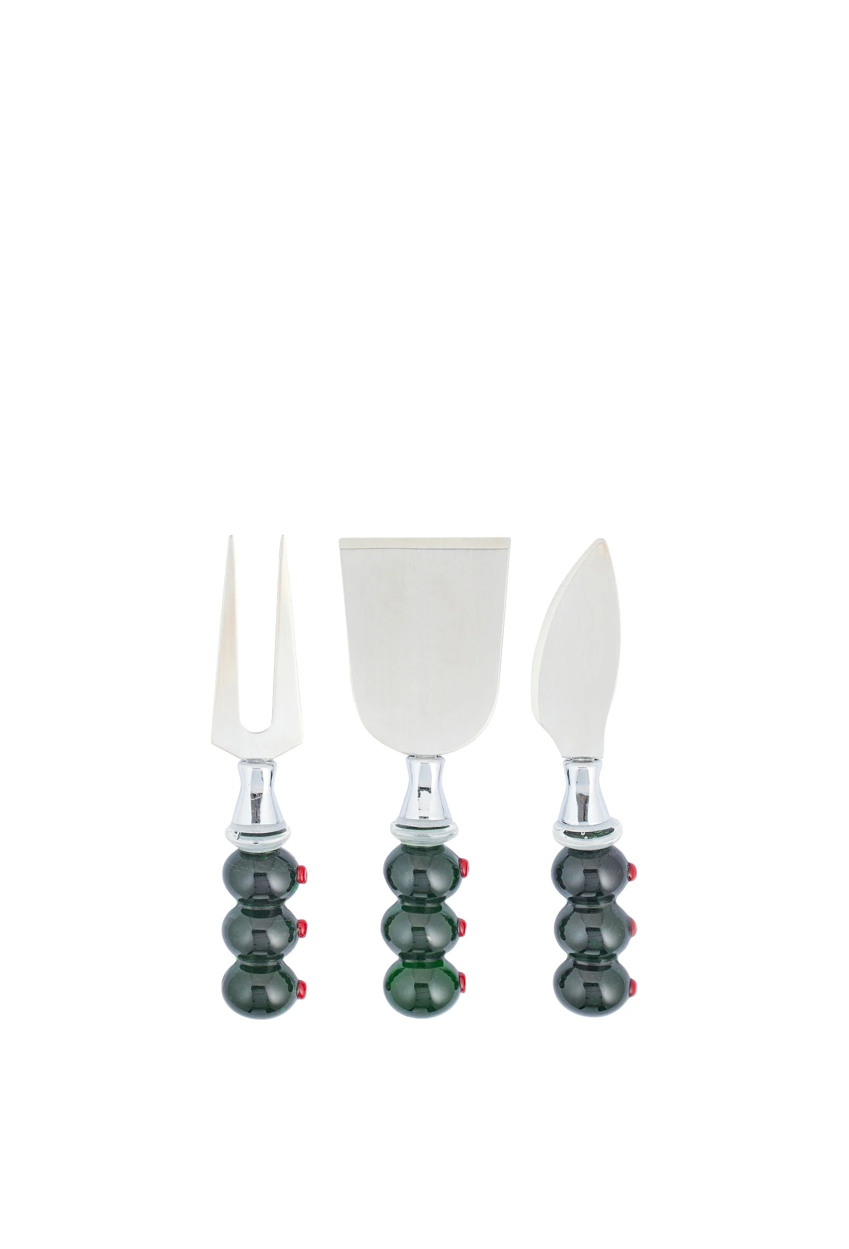 Olive Set 3 S/Steel Cheese Knives
