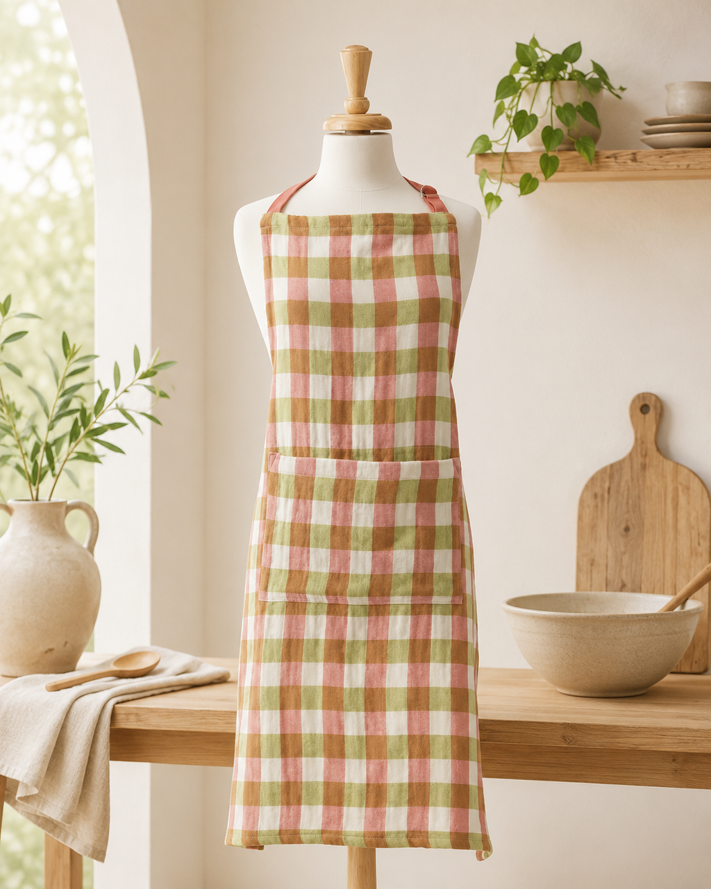 Kit Recycled Cotton Apron 70x90cm Pink