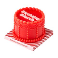 Biatch Cake Candle - Red
