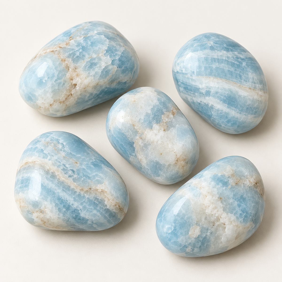 Blue Aragonite Tumble
