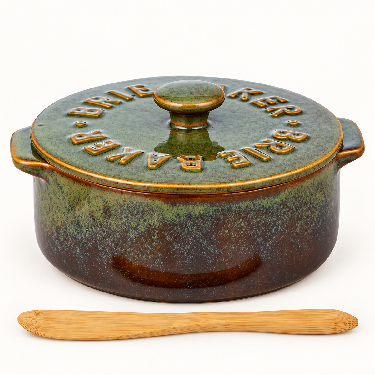 Brie Baker Olive Ceramic