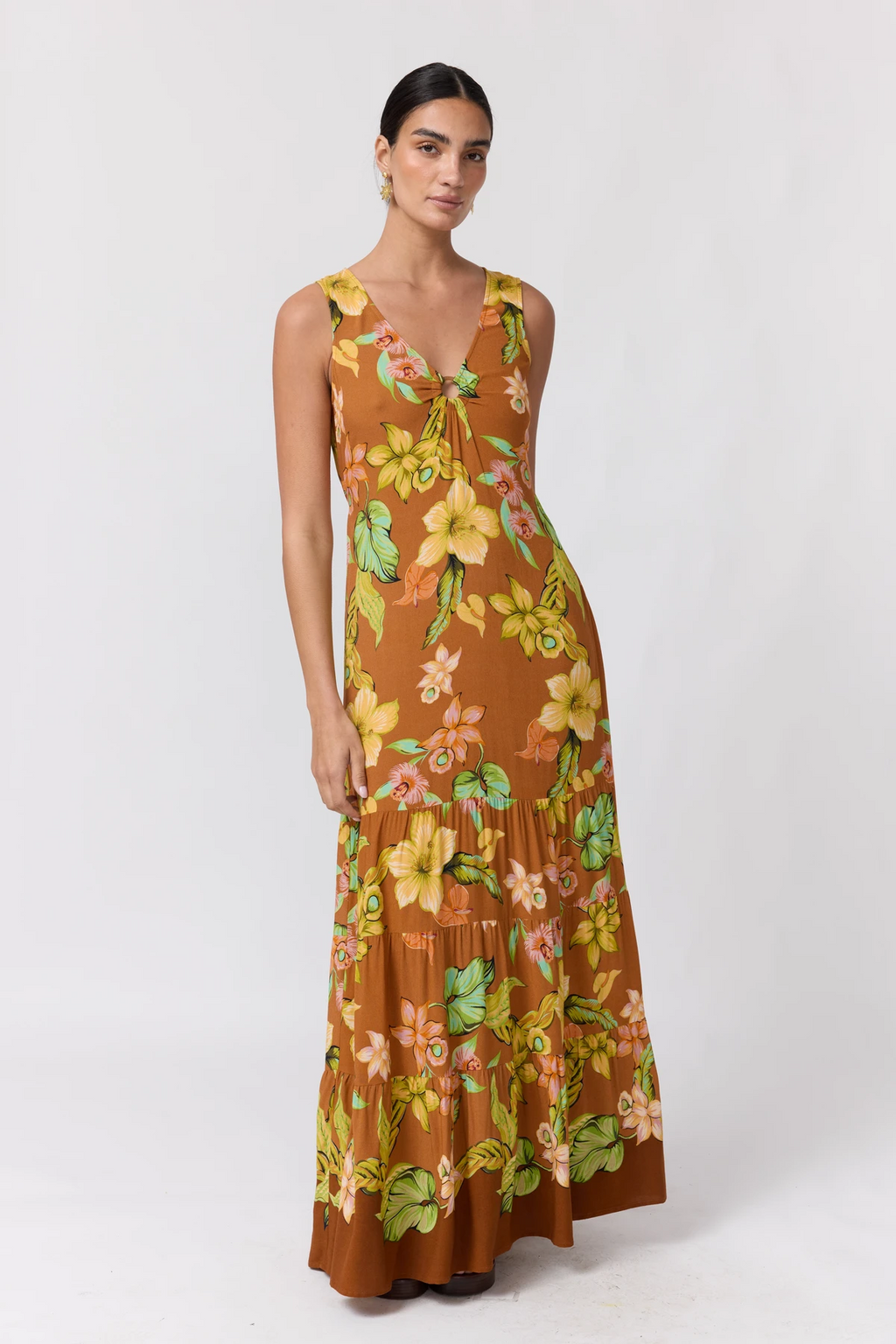 Daniella Maxi Dress - Marigold – view 2