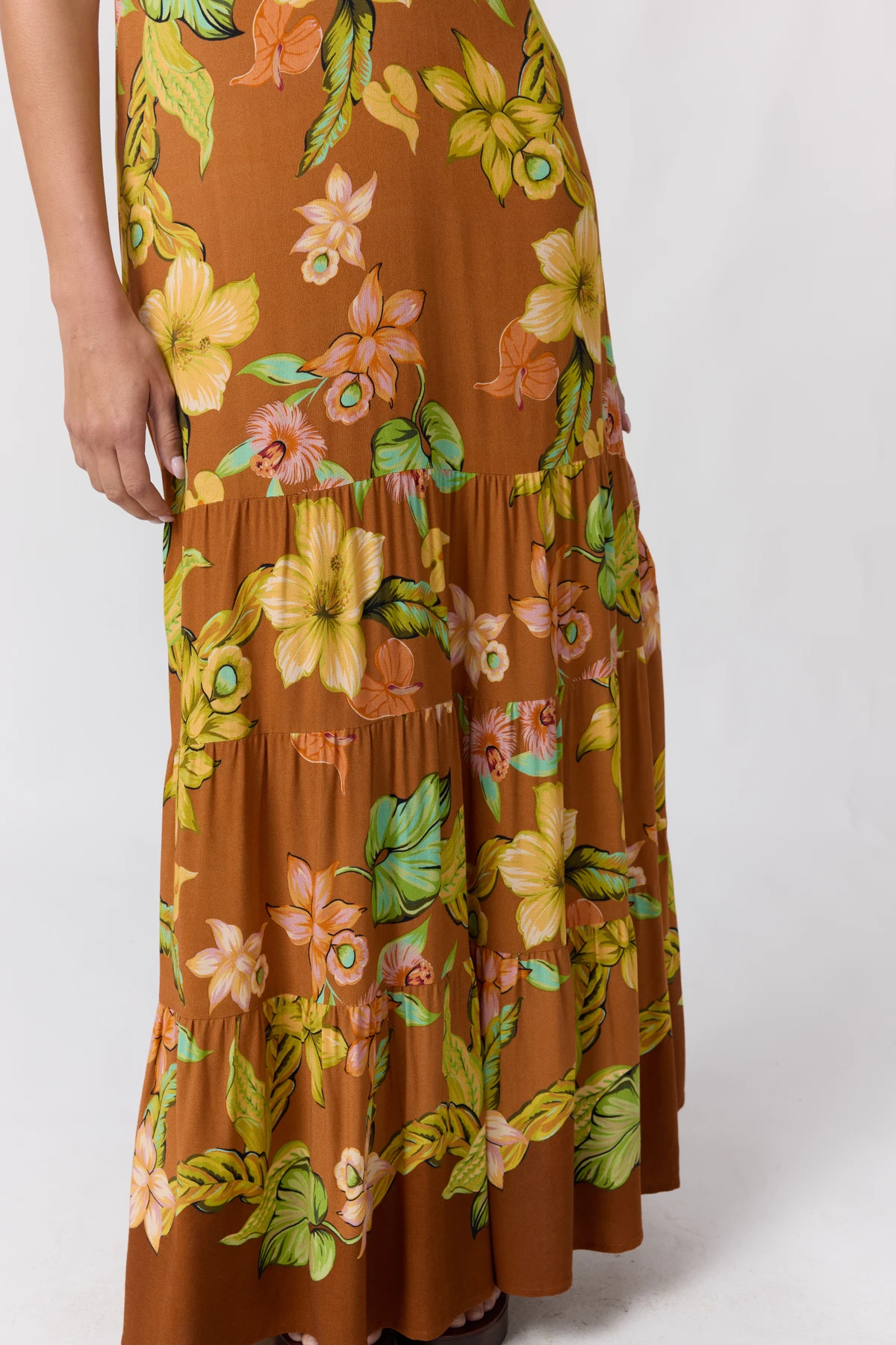 Daniella Maxi Dress - Marigold – view 3