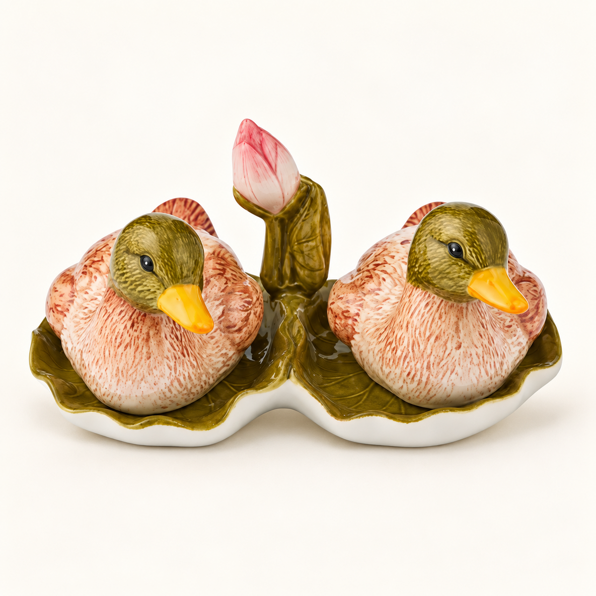 Flock 3pc Ceramic S&P Set 14×8.5x7.5cm