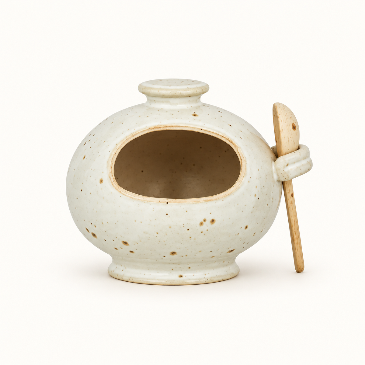 FrancisCeramic Salt Pig 15×12.5×12.5cm