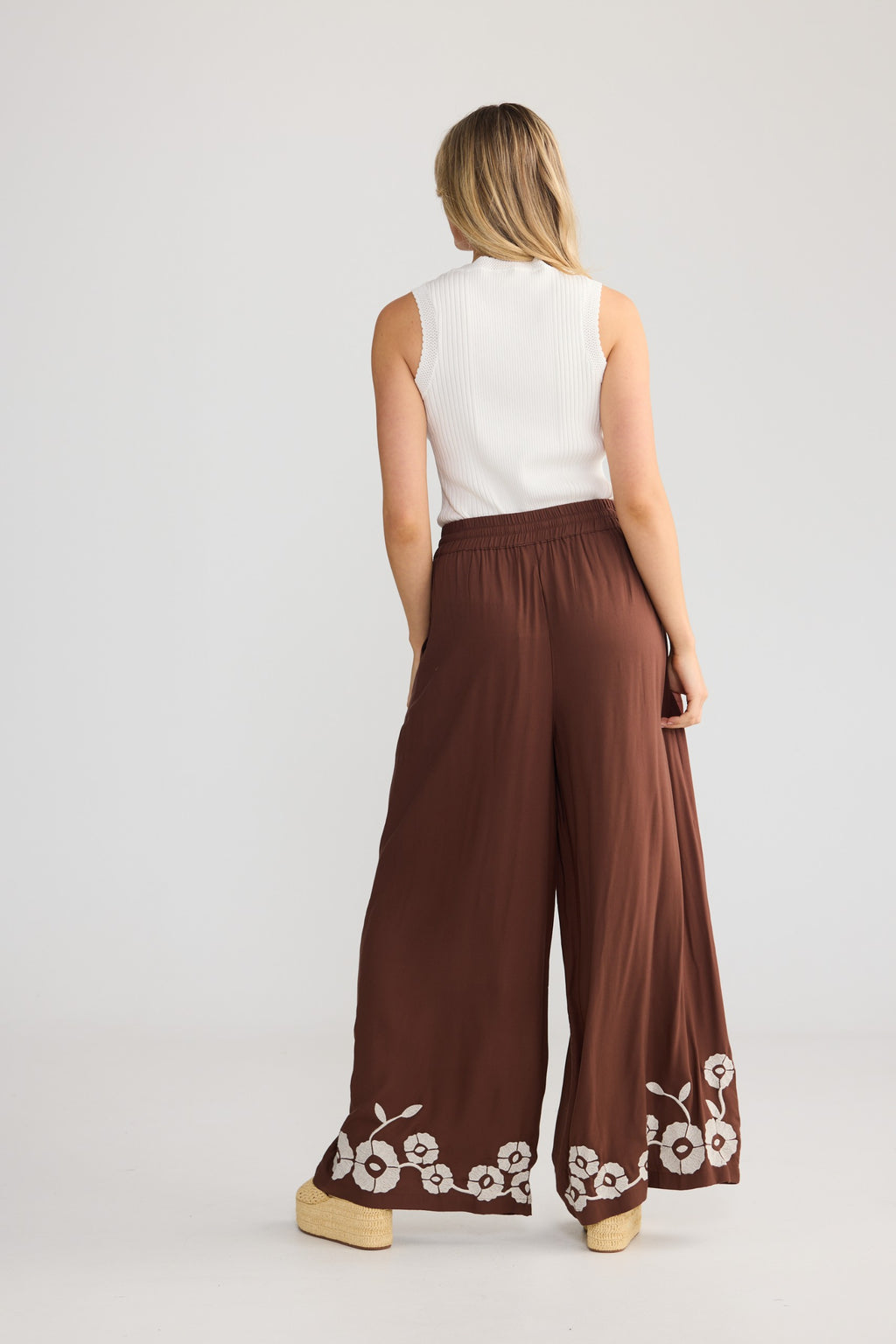 Freedom Pant - Chocolate/Ivory – view 3