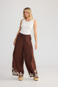 Freedom Pant - Chocolate/Ivory