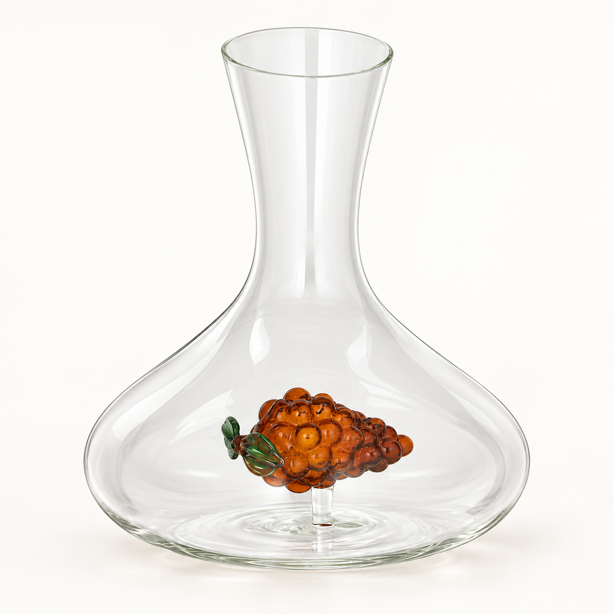 Grape Glass Wine Decanter 1 litre