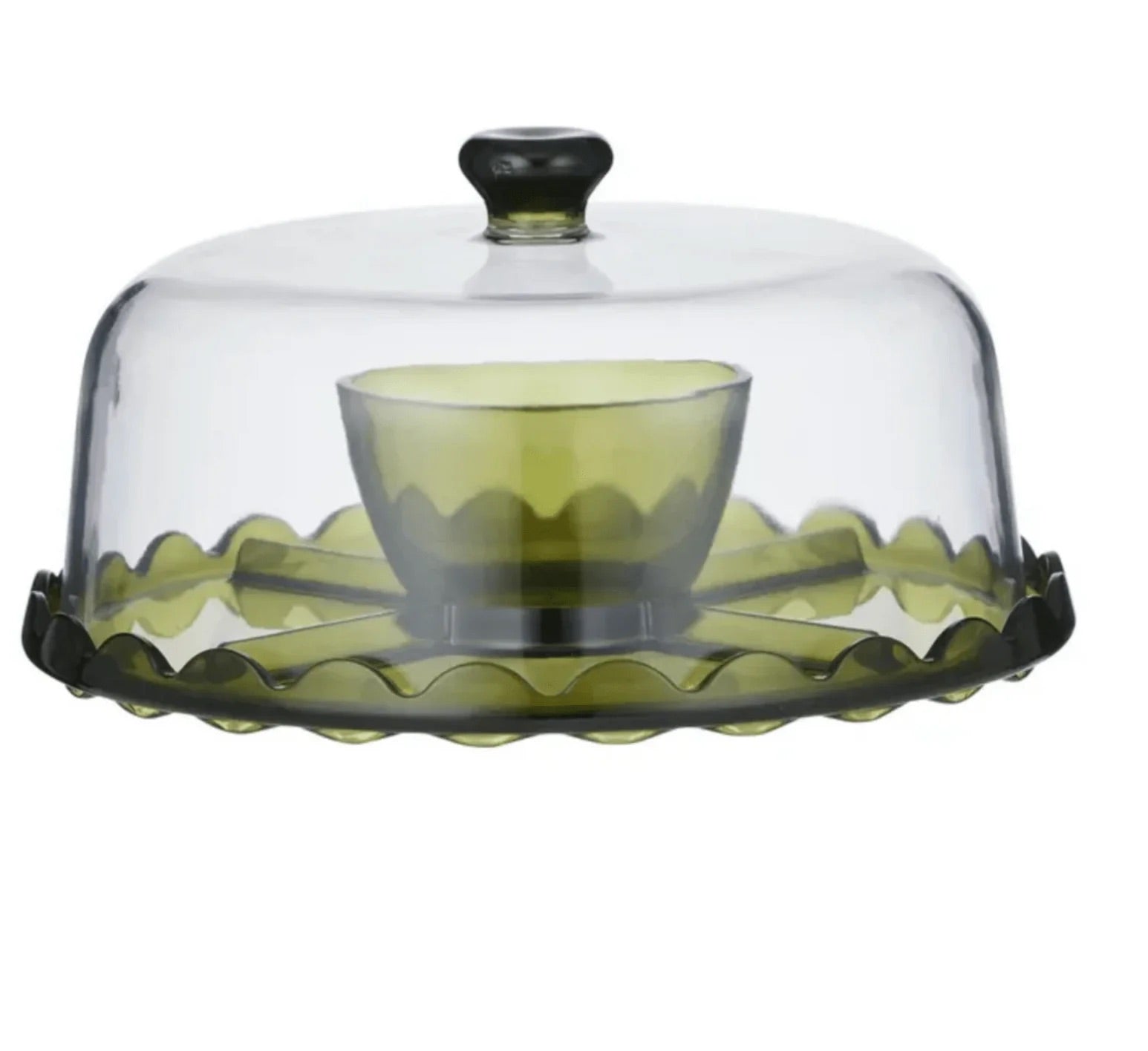 Cibo Acrylic 2 In 1 Server Green