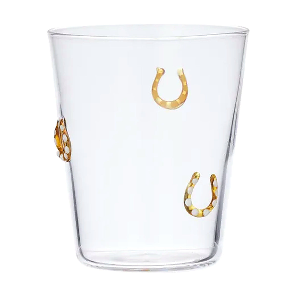 Horseshoe Tumbler - Amber