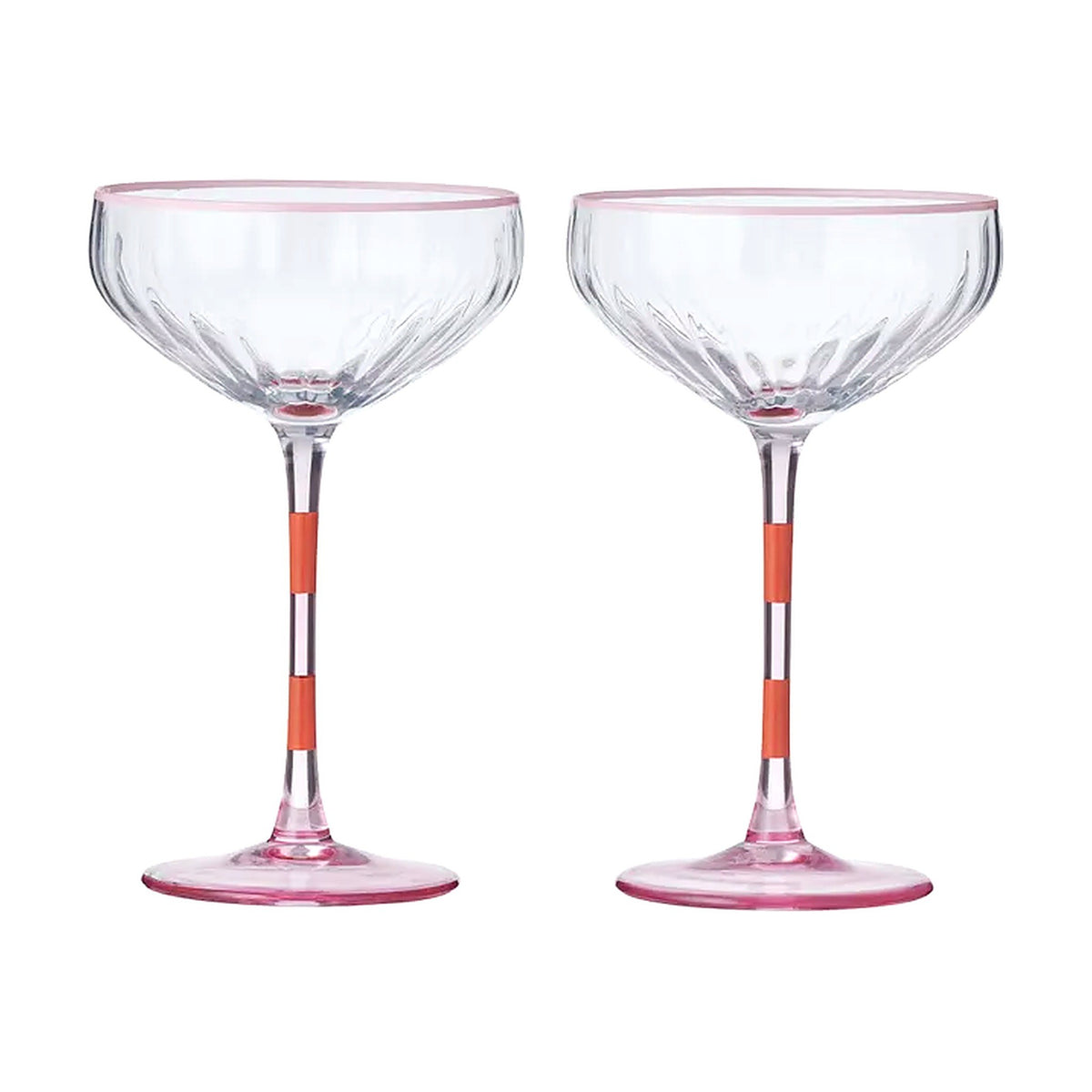 Lena S/2 Glass Rib Coupe