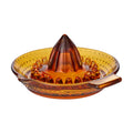 Lia Glass Juicer - Amber