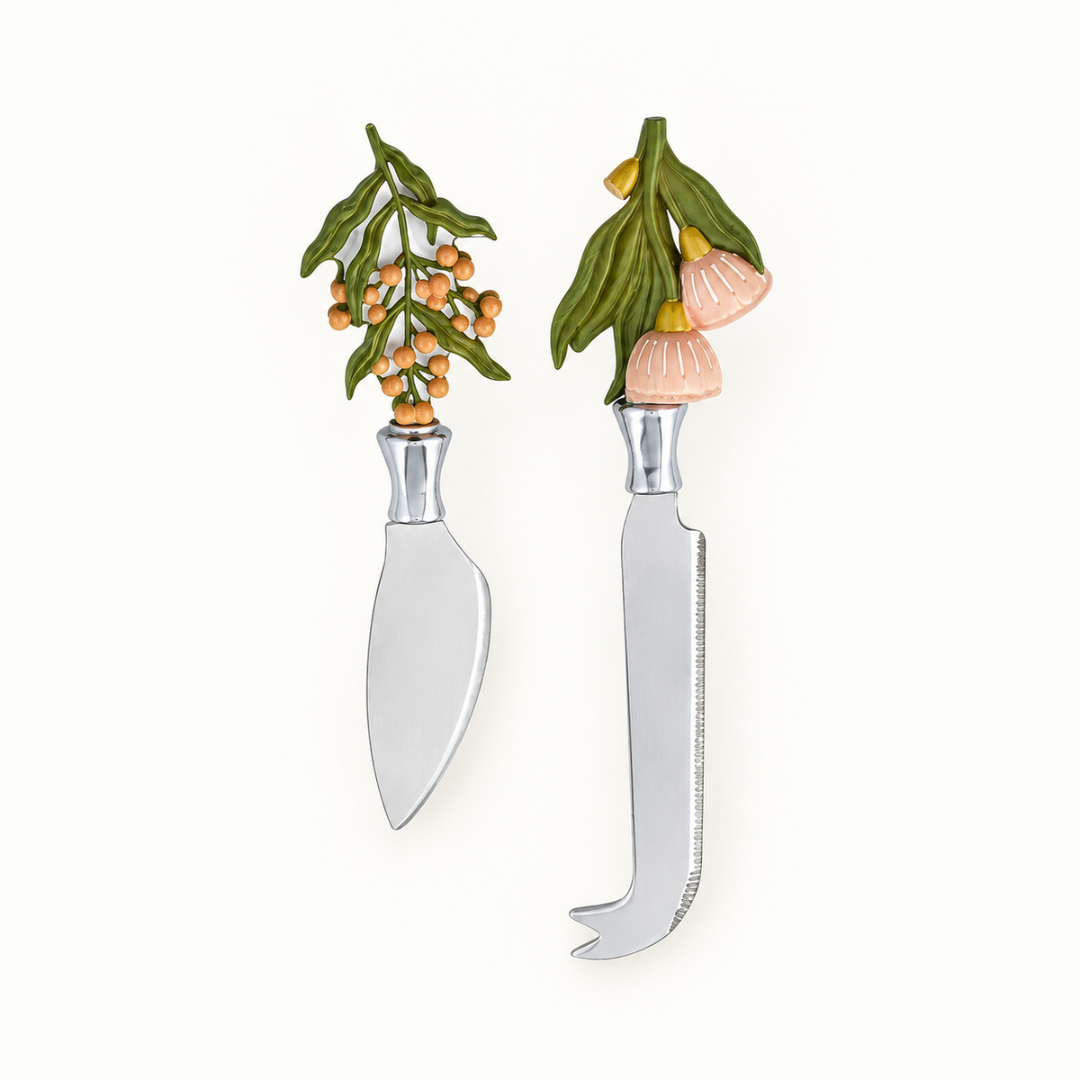 Madge S/2 Resin Cheese Knives