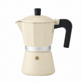 Nero 6-cup stovetop espresso maker in ivory