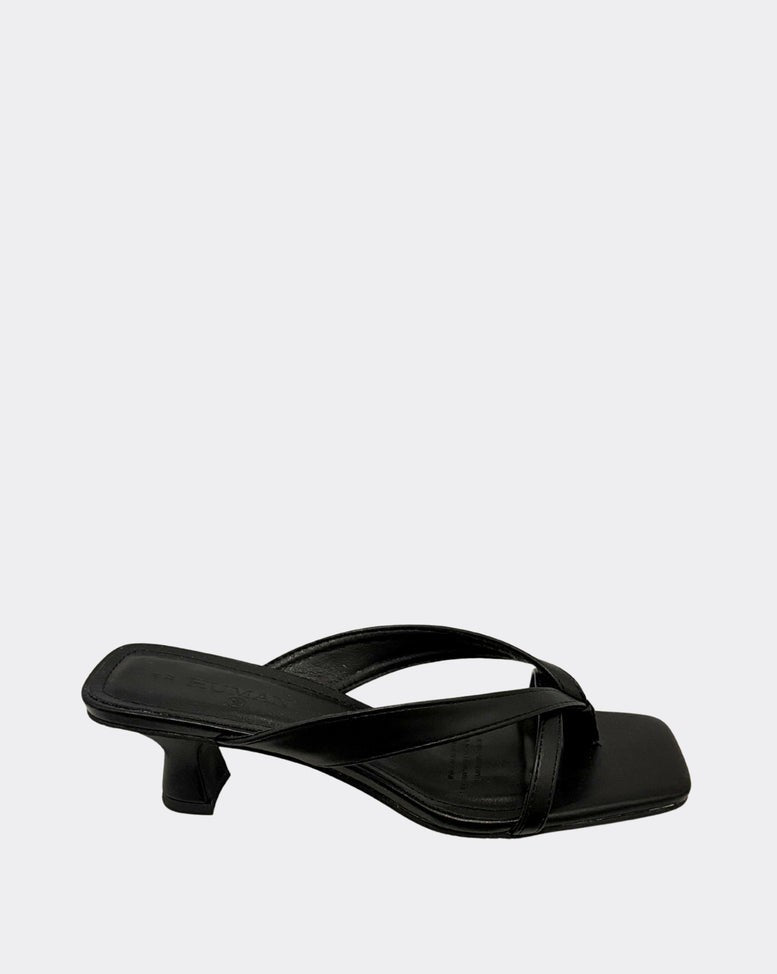 Foxx Kitten Heel - Black
