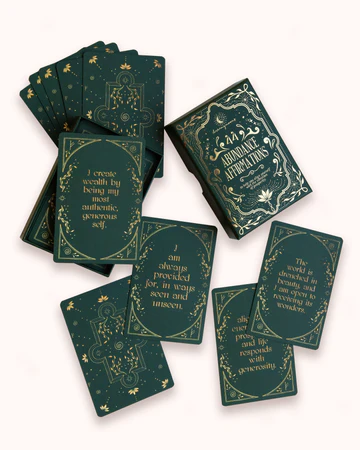Abundance Affirmation Cards