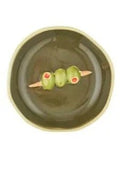 Porto Ceramic Dish Olive