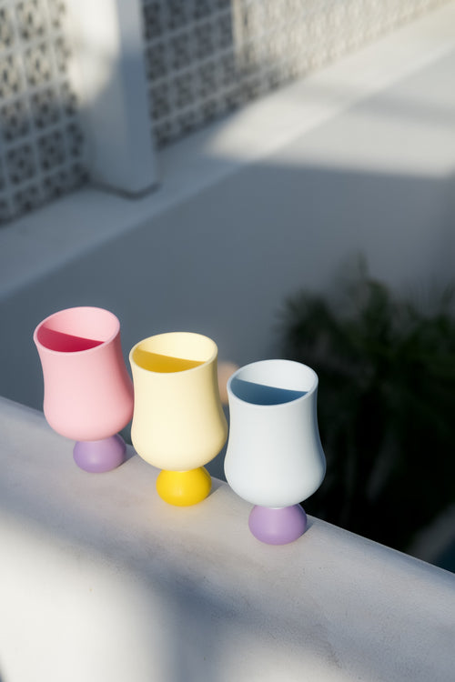 Bubble Goblet Set 2 "3 colourways"