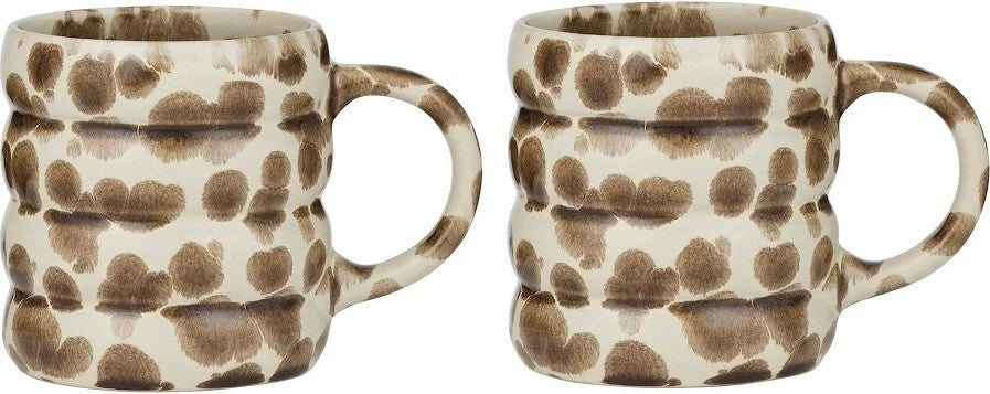 Dylan Ceramic Mug Cocoa Set 2