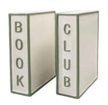 Book Club Resin Bookends