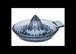 Lia Denim Glass Juicer