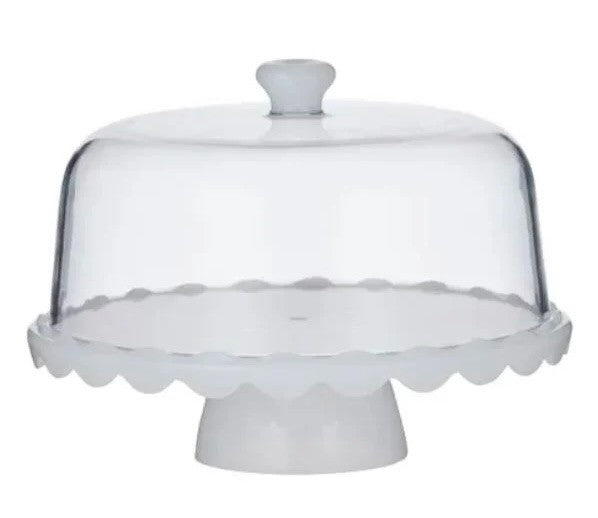 Cibo Acrylic 2 In 1 Server White