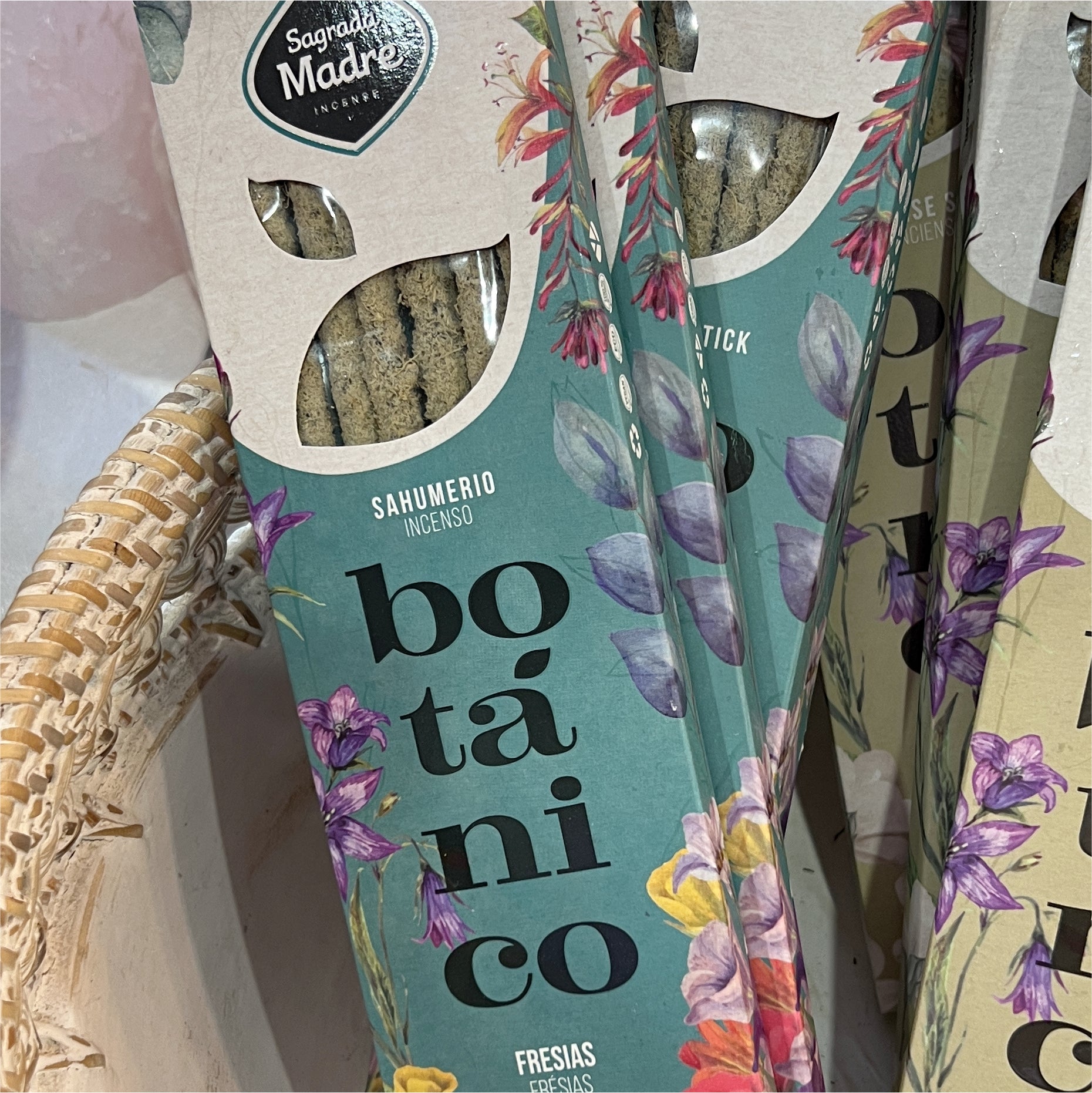 Botanical Incense Stick 6 Pack Freesia