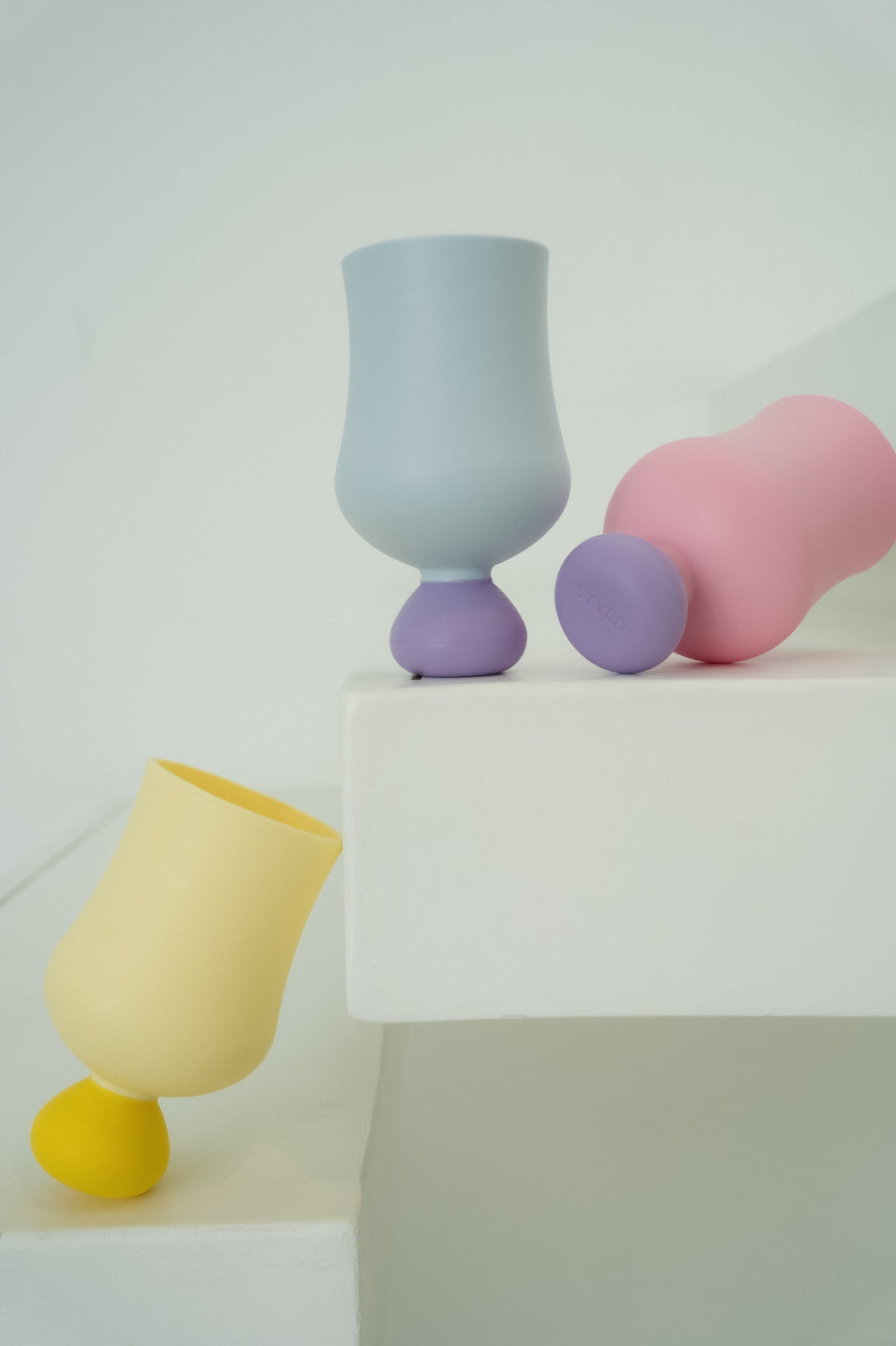 Bubble Goblet Set 2 "3 colourways"